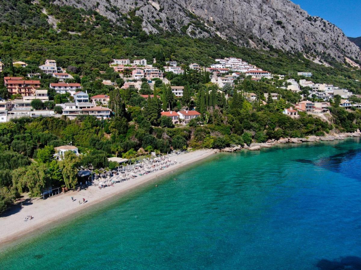 Apartament Pebbles And Sea At Barbati With Shared Pool Zewnętrze zdjęcie